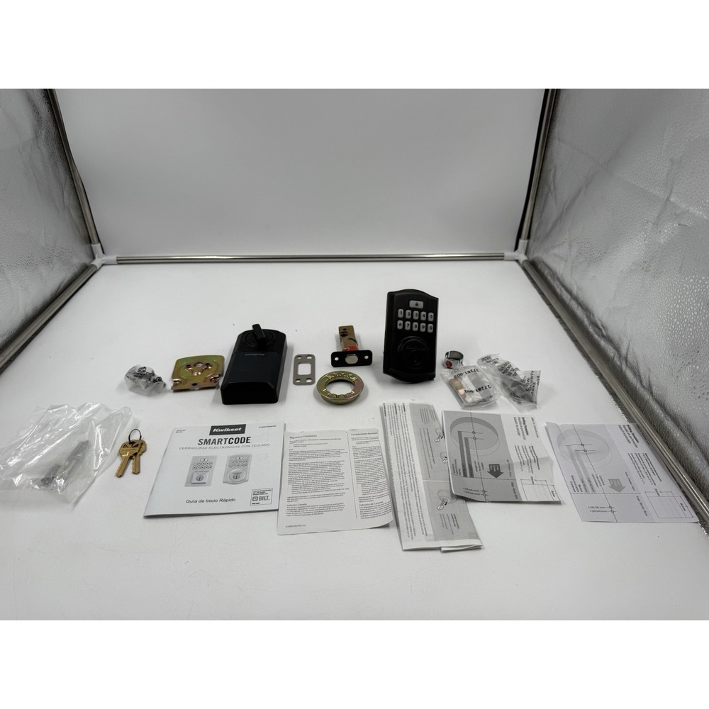Kwikset SmartCode 260 Keyless Entry Electronic Keypad Deadbolt Door Lock